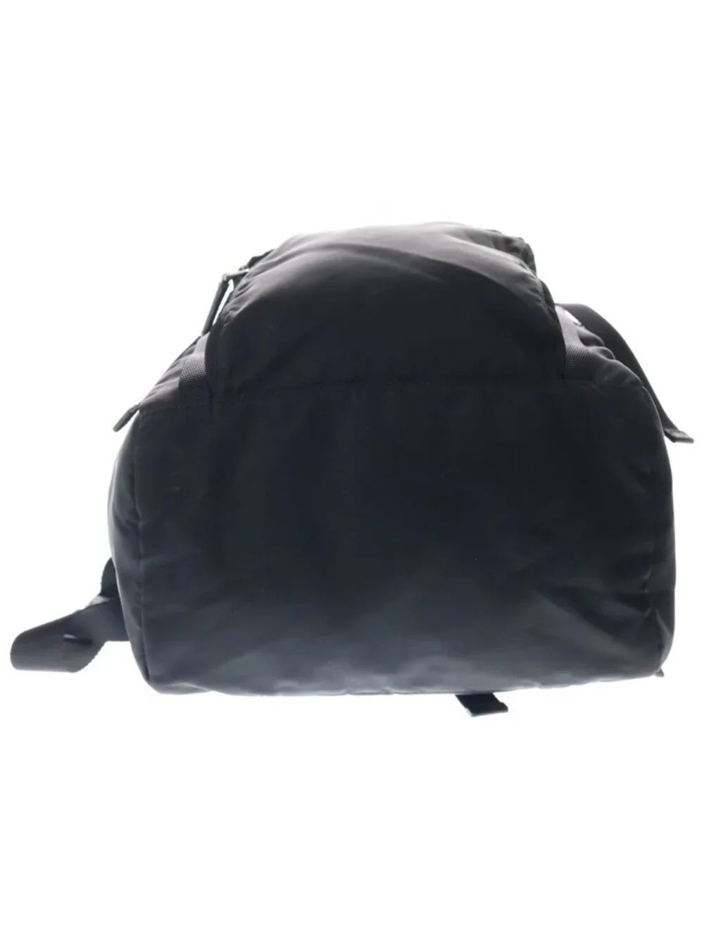 Prada Re-Nylon Backpack Black Nylon Silver